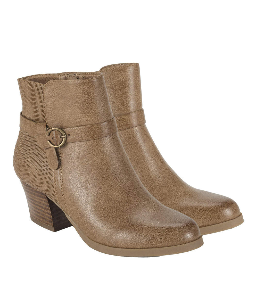 Linda Block Heel Bootie