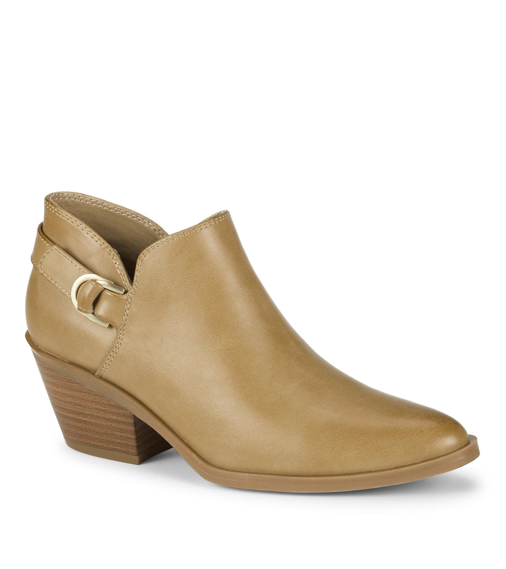 Duala Block Heel Ankle Bootie