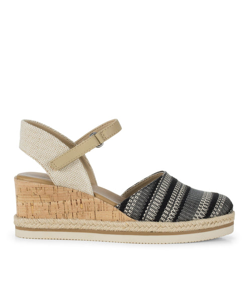 Alycia Closed Toe Wedge Sandal