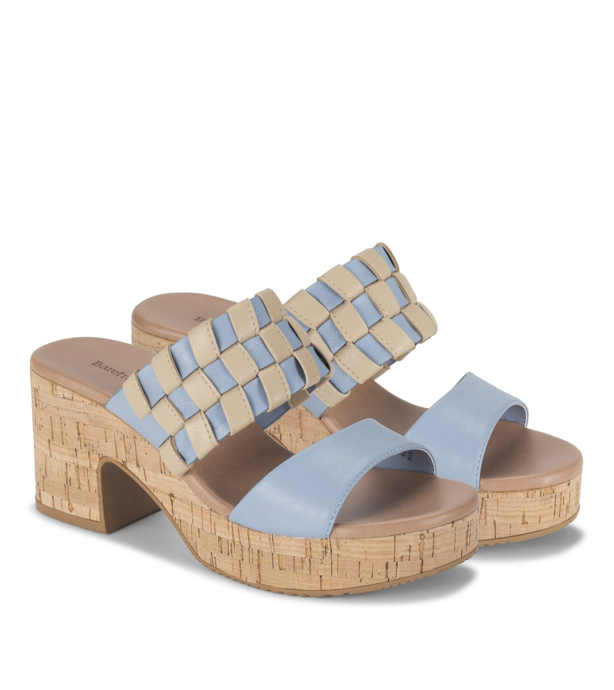 Mavis Block Heel Slide Sandal