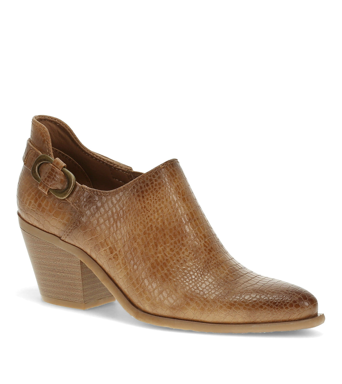 Yanah Block Heel Ankle Bootie