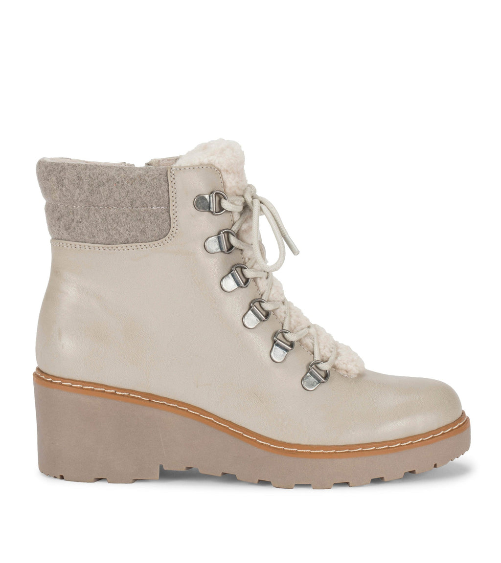 Nasha Lace Up Wedge Bootie