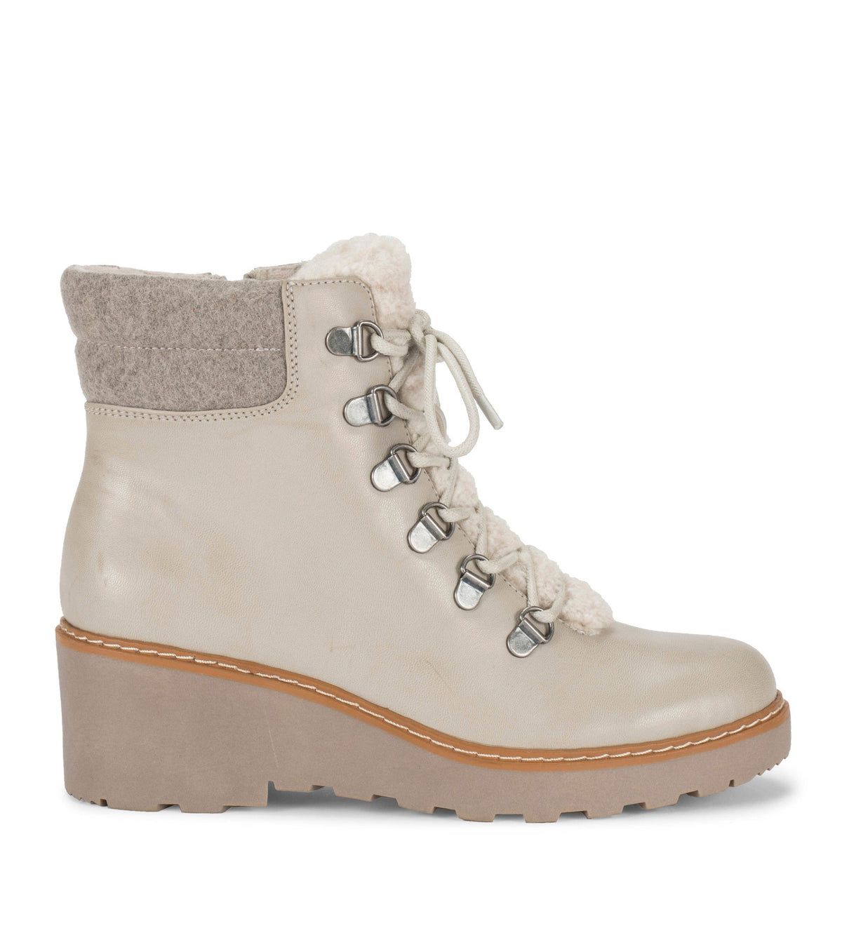 Nasha Lace Up Wedge Bootie