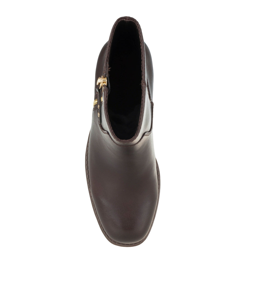 Gretta Block Heel Bootie