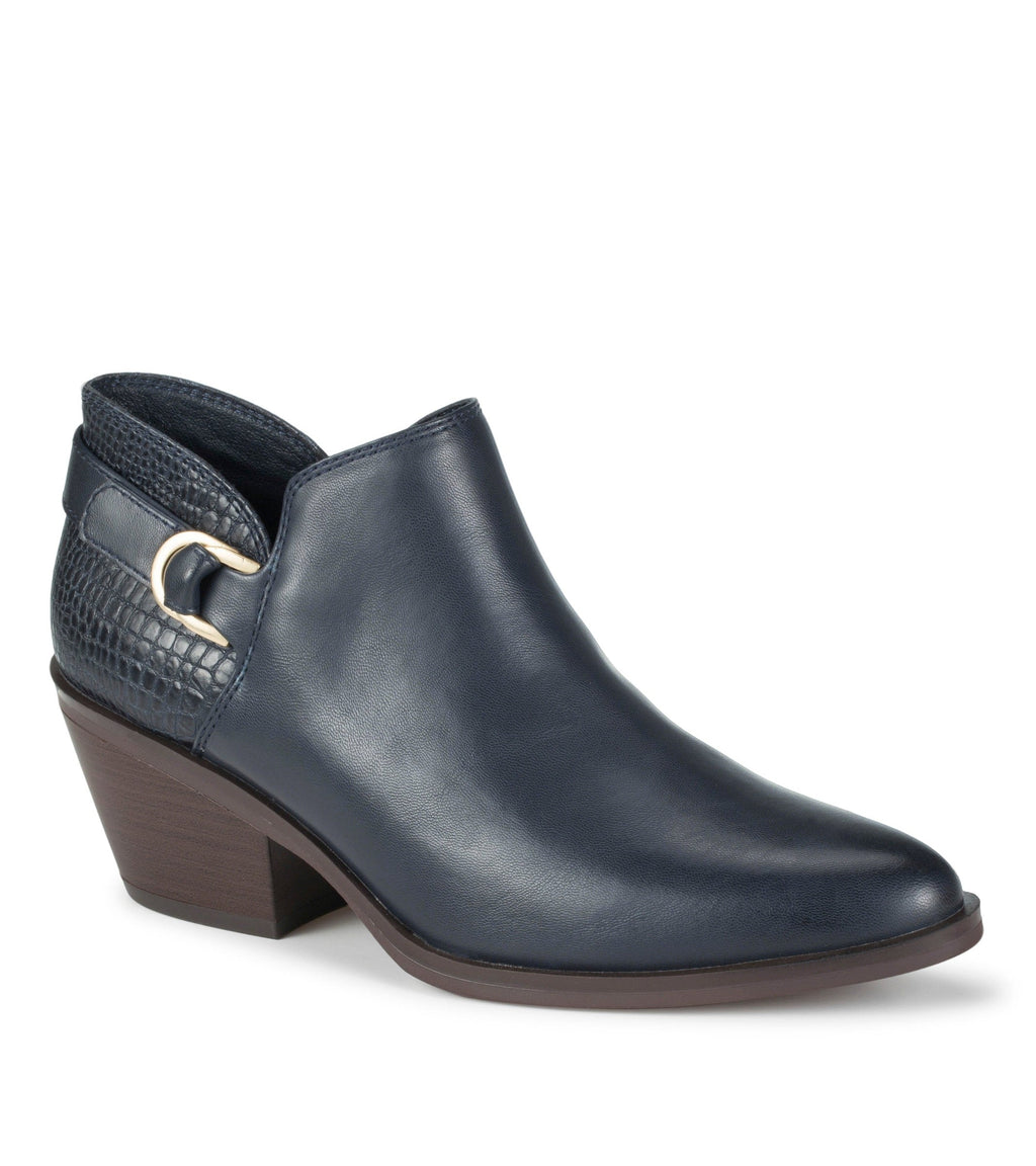 Duala Block Heel Ankle Bootie