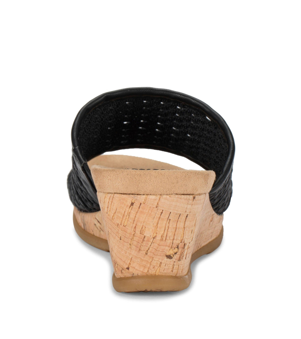 Flossey Wedge Slide Sandal