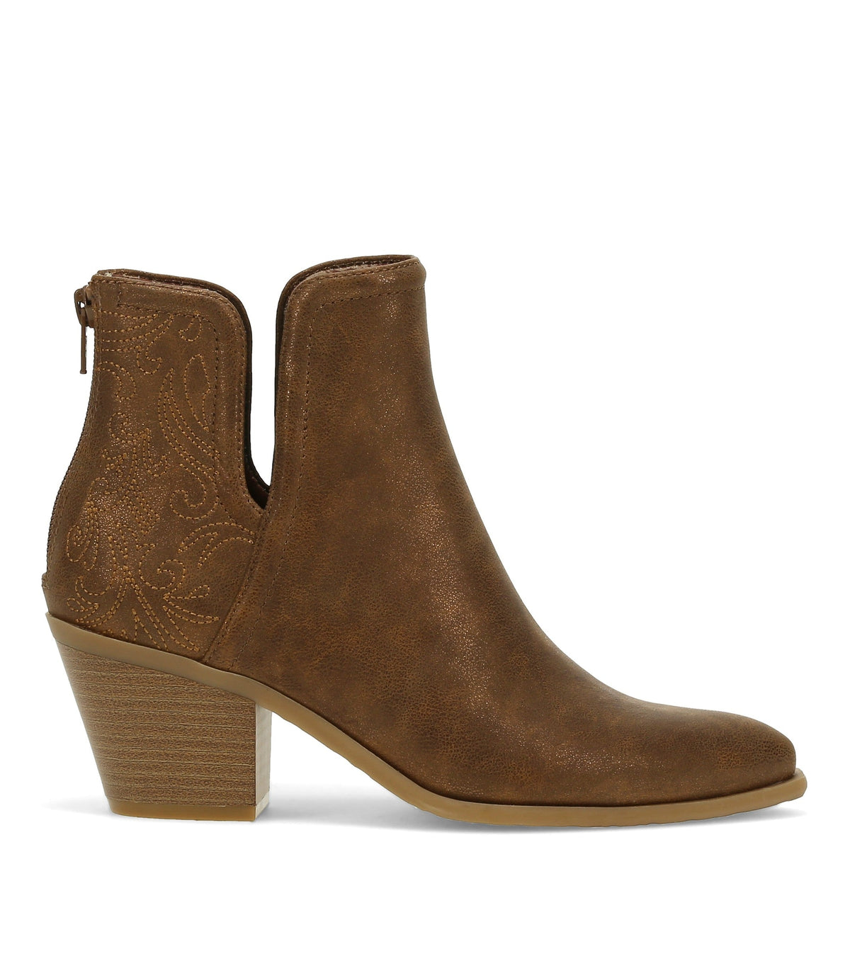 Yara Block Heel Bootie