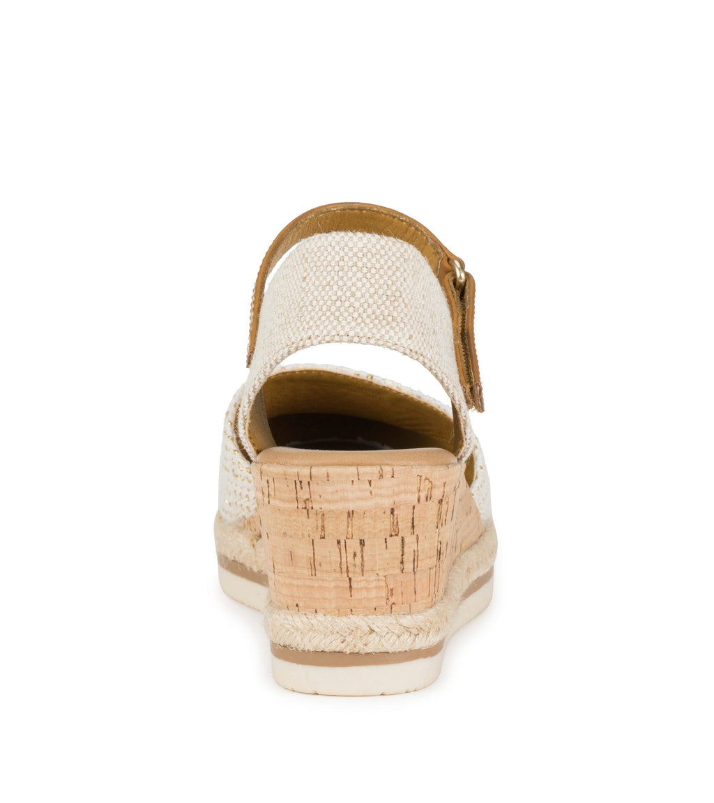 Alycia Closed Toe Wedge Sandal