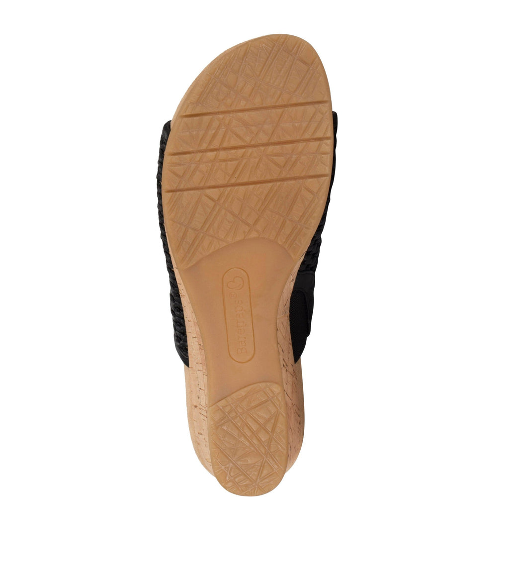Flossey Wedge Slide Sandal