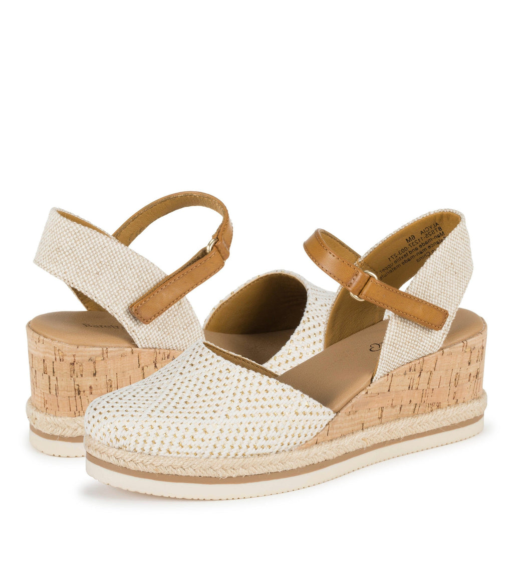 Alycia Closed Toe Wedge Sandal