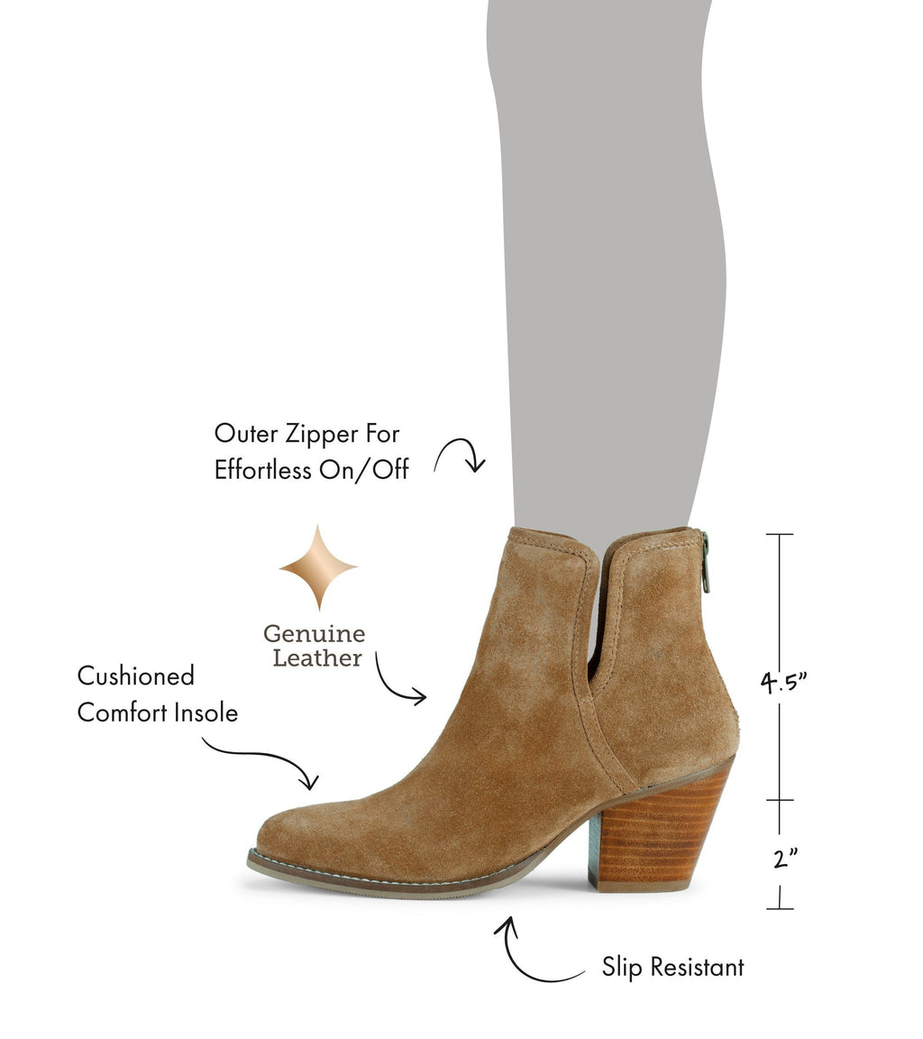 Nanny Block Heel Bootie