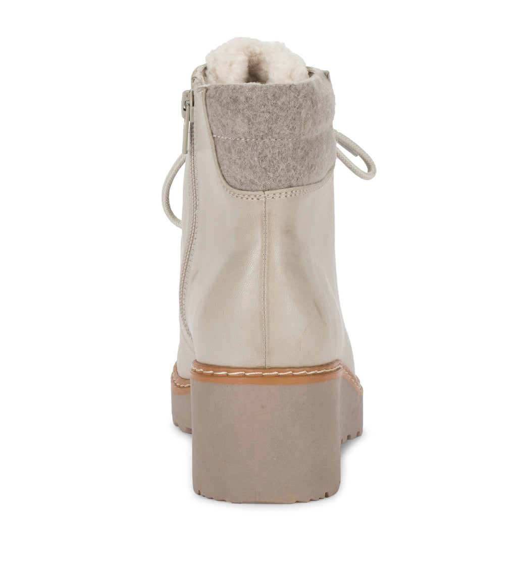 Nasha Lace Up Wedge Bootie