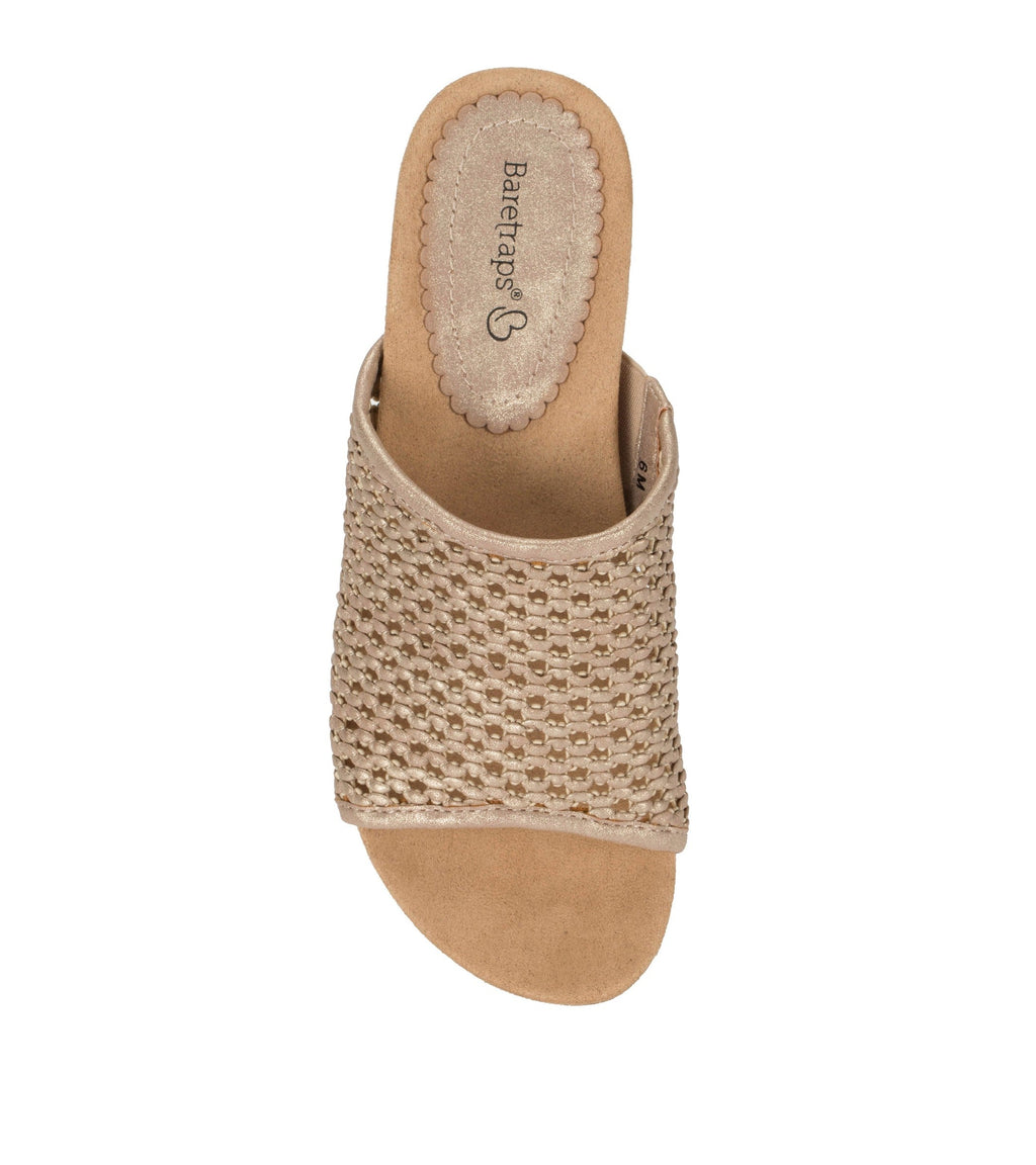 Flossey Wedge Slide Sandal