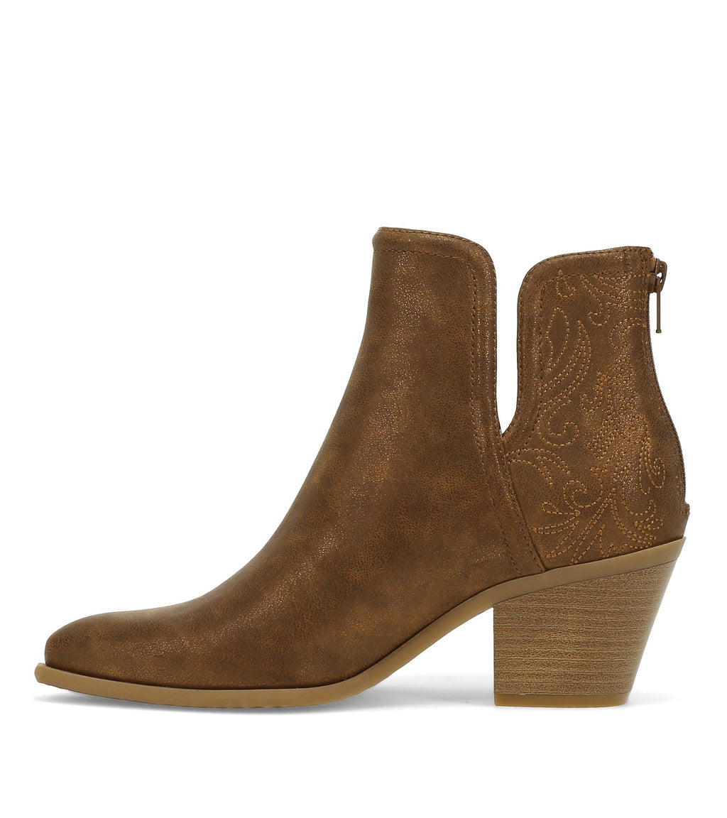 Yara Block Heel Bootie