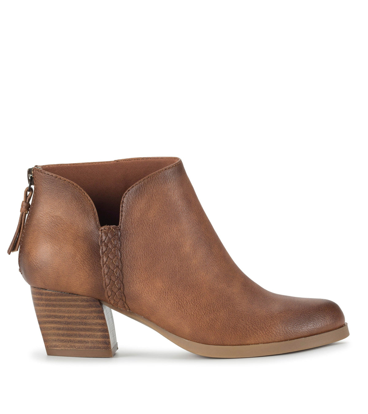 Lauryn Block Heel Ankle Bootie