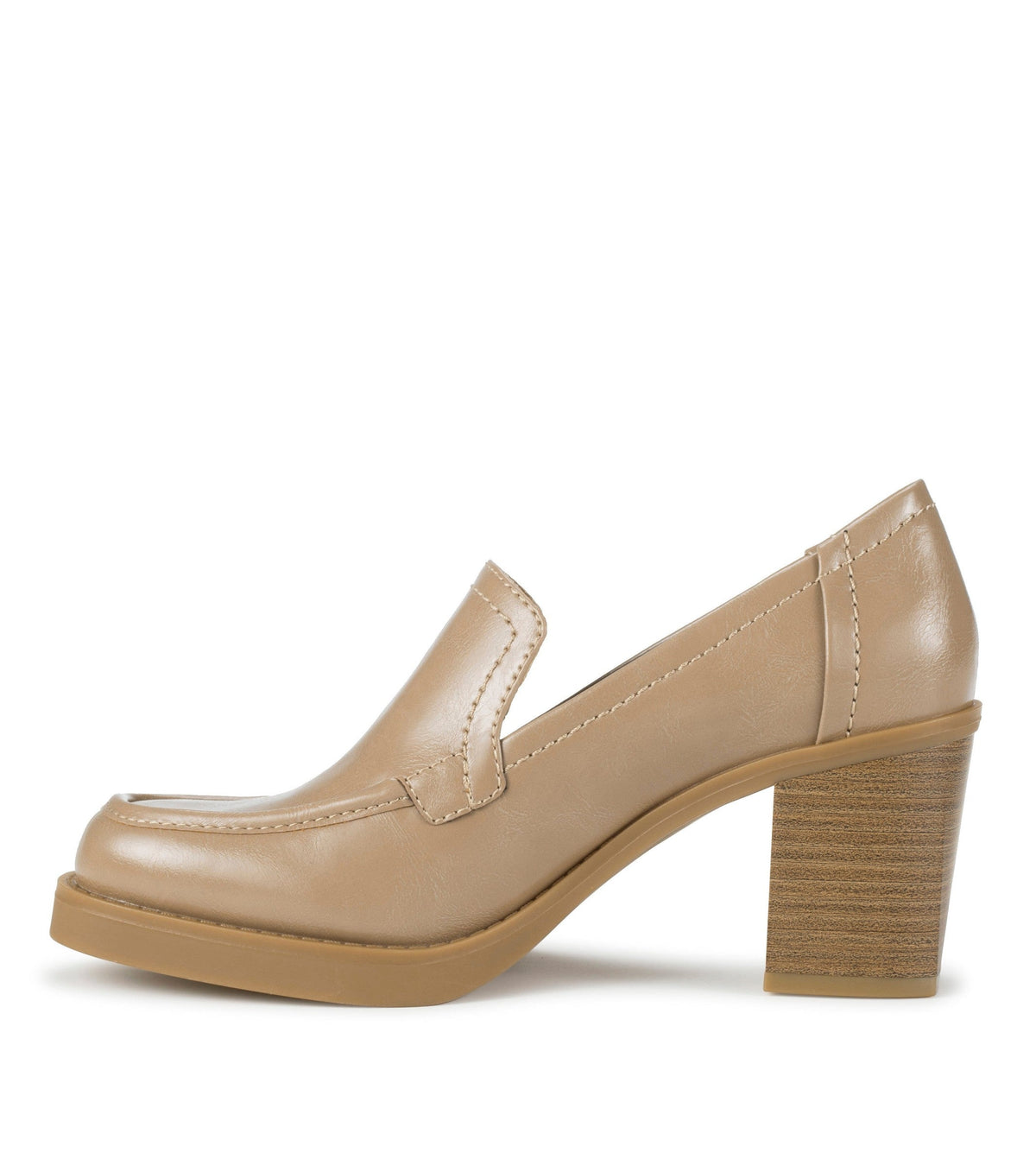 Gretel Block Heel Loafer