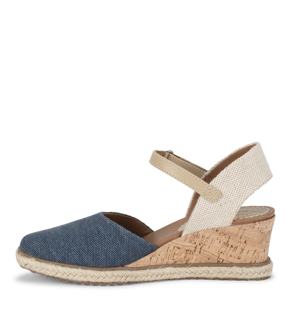 Ocean Closed Toe Wedge Sandal