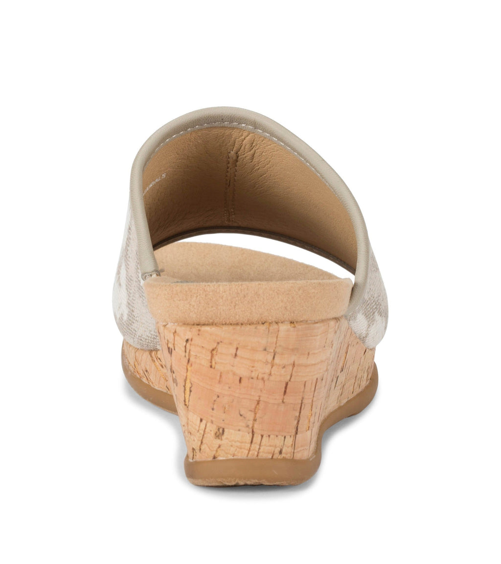 Flossey Wedge Slide Sandal