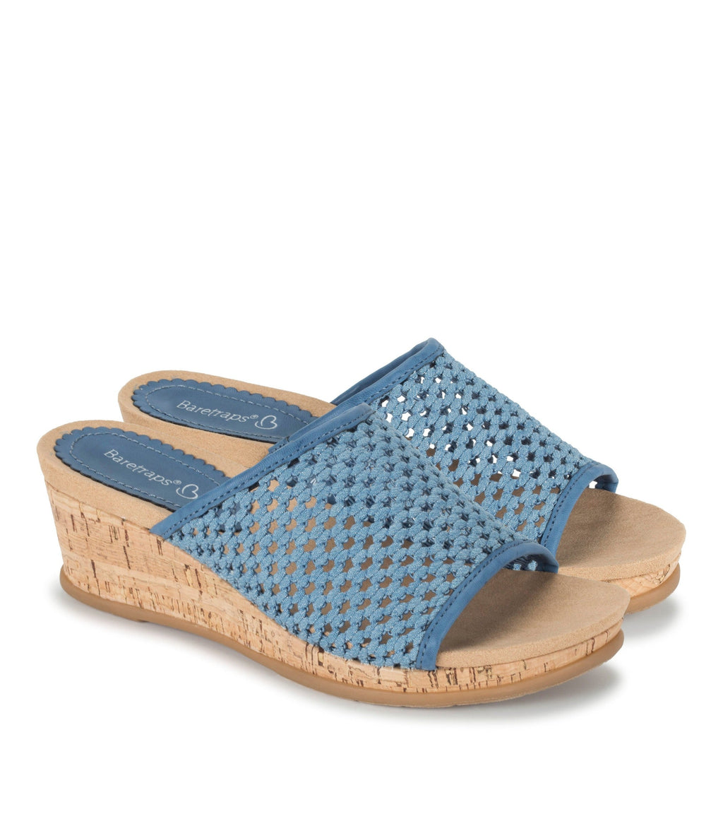 Flossey Wedge Slide Sandal