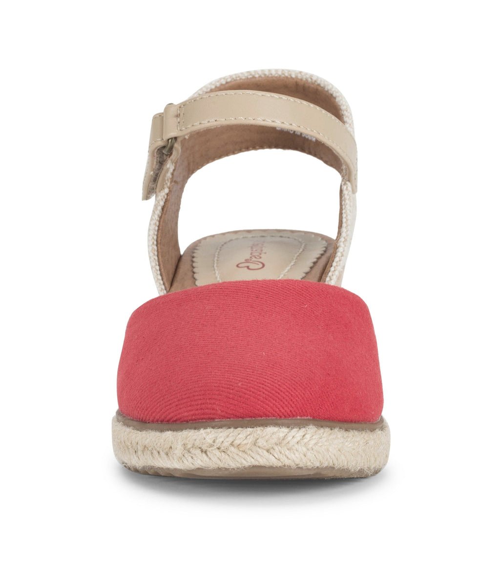 Ocean Closed Toe Wedge Sandal